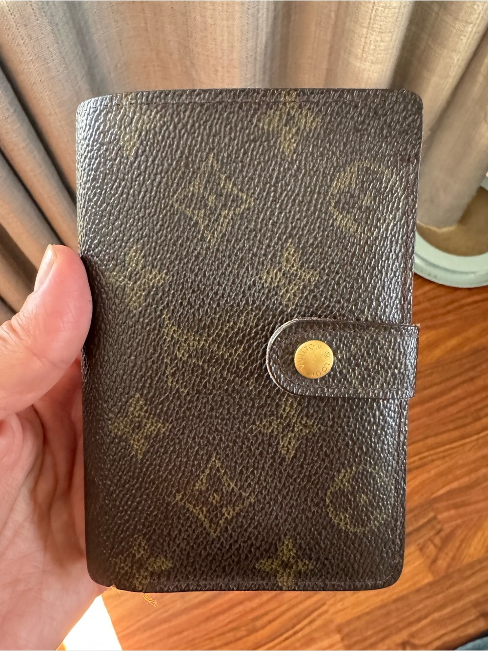 Louis Vuitton Brown Monogram Canvas Wallet Organizer Project